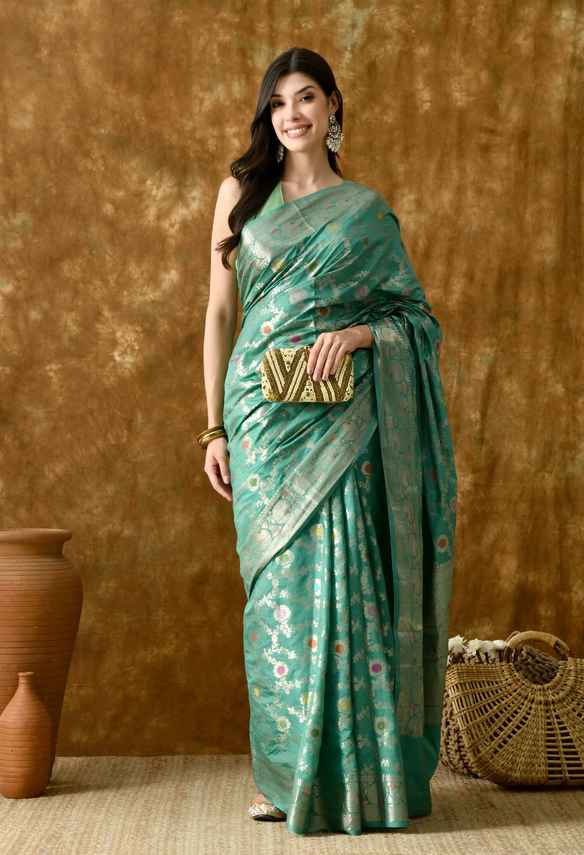 Best saree for Karwa Chauth fast
