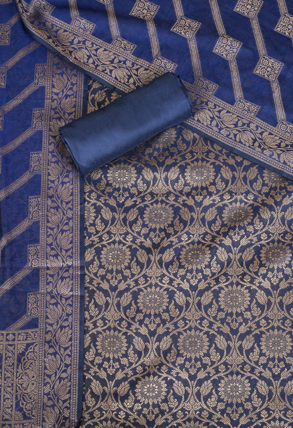 Chanderi cotton salwar kameez