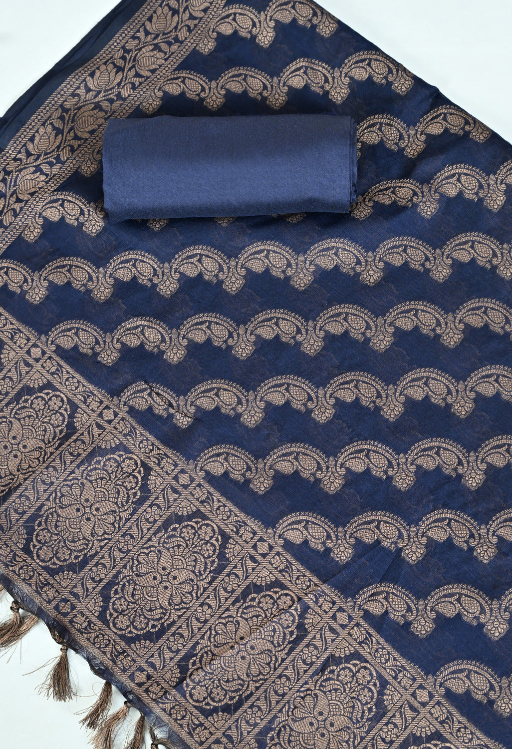 Party wear Chanderi cotton salwar suit