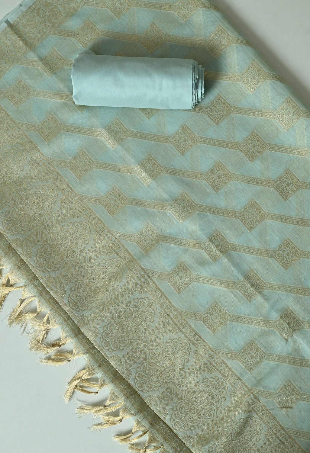 Designer Chanderi cotton suits India