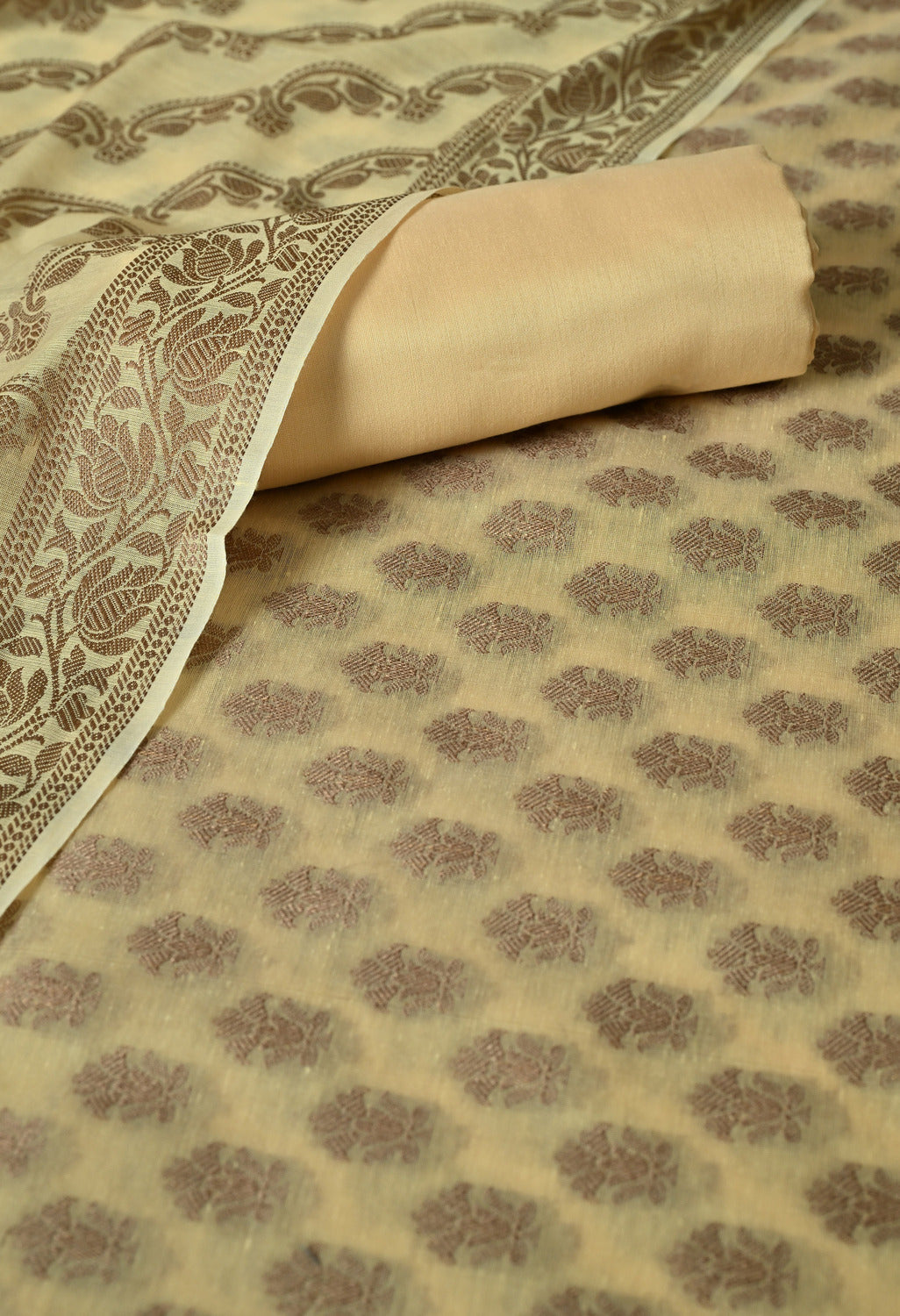 Buy Chanderi cotton suit set online