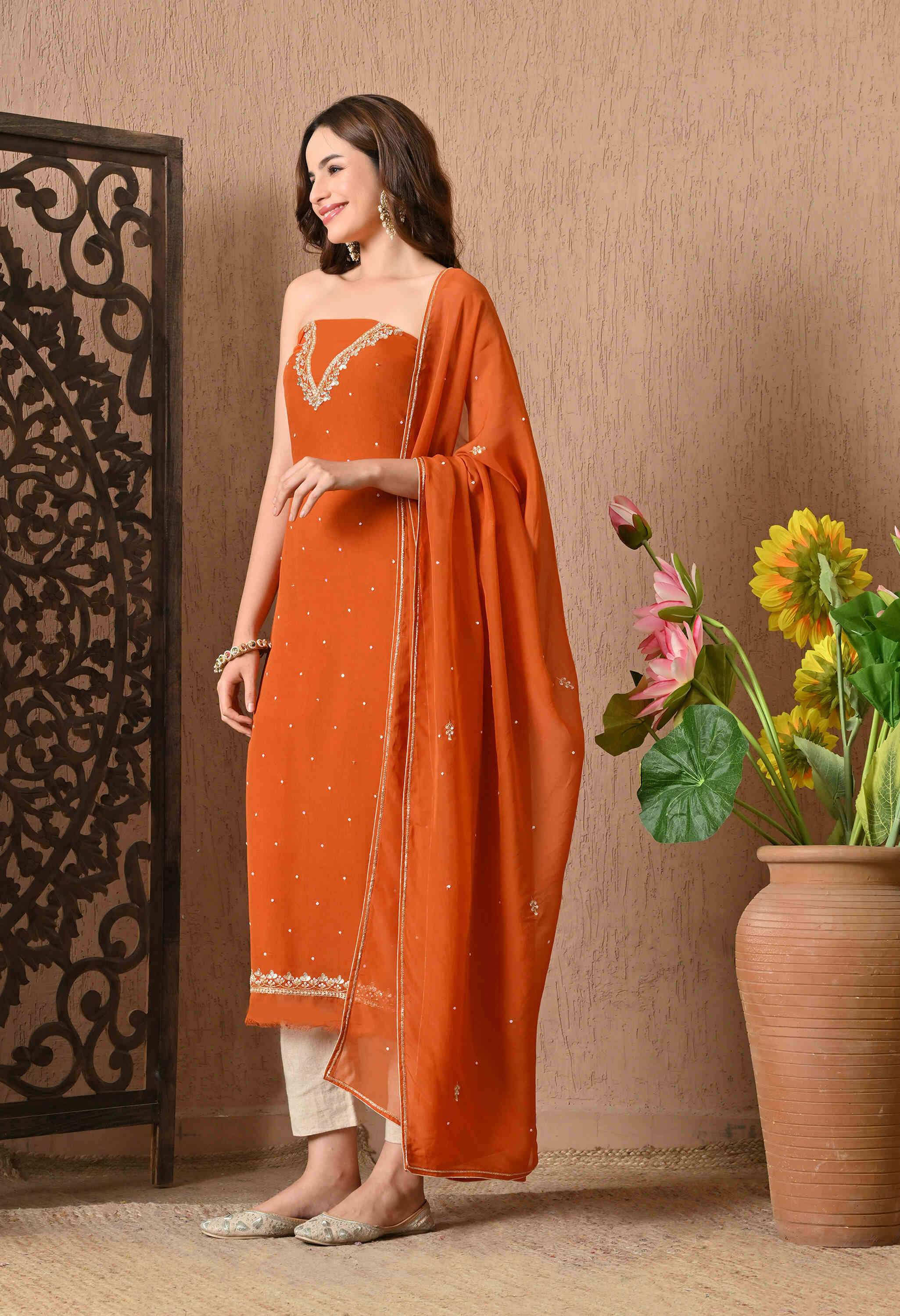Georgette Salwar and Suits online India