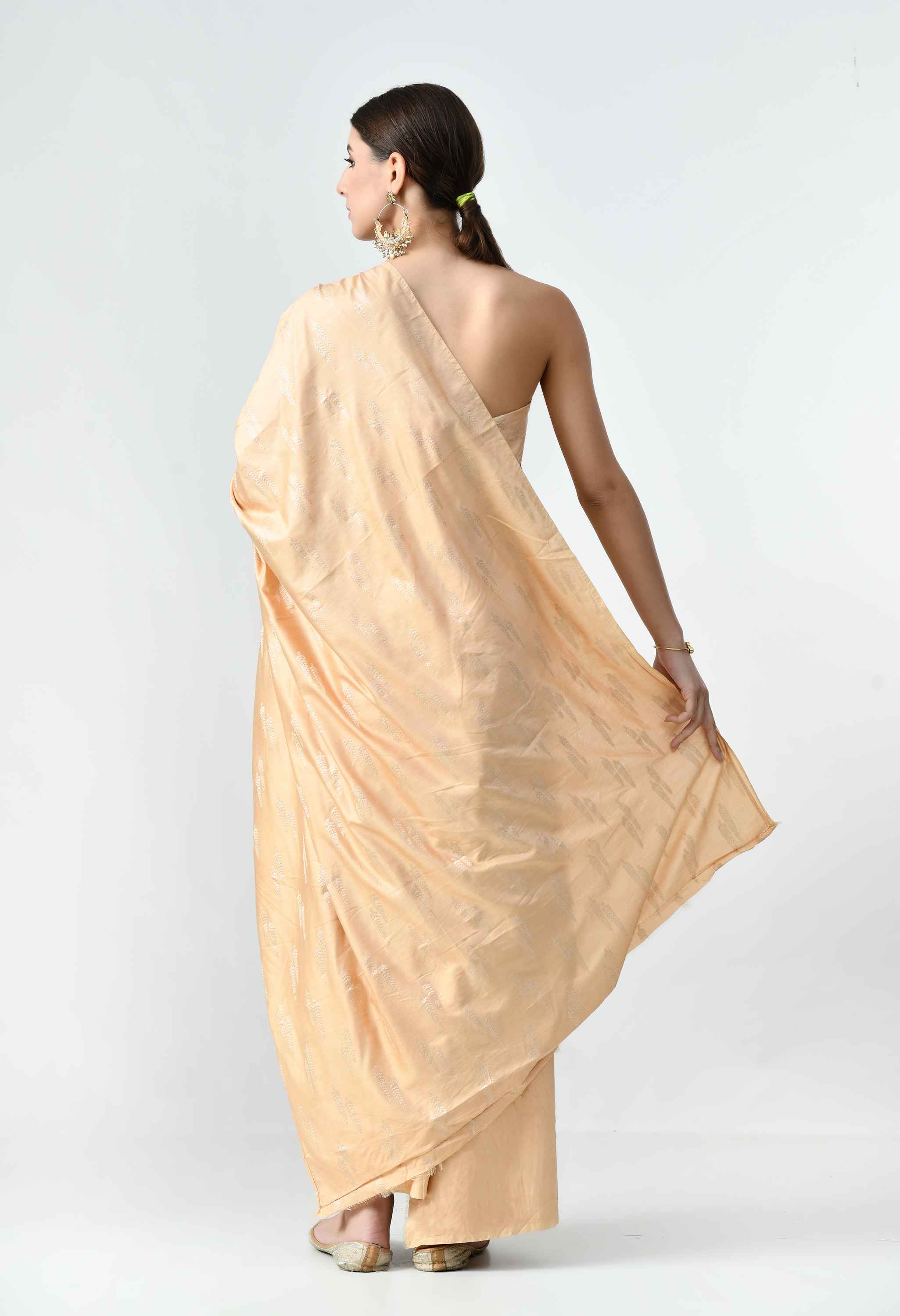 Muga silk salwar kameez