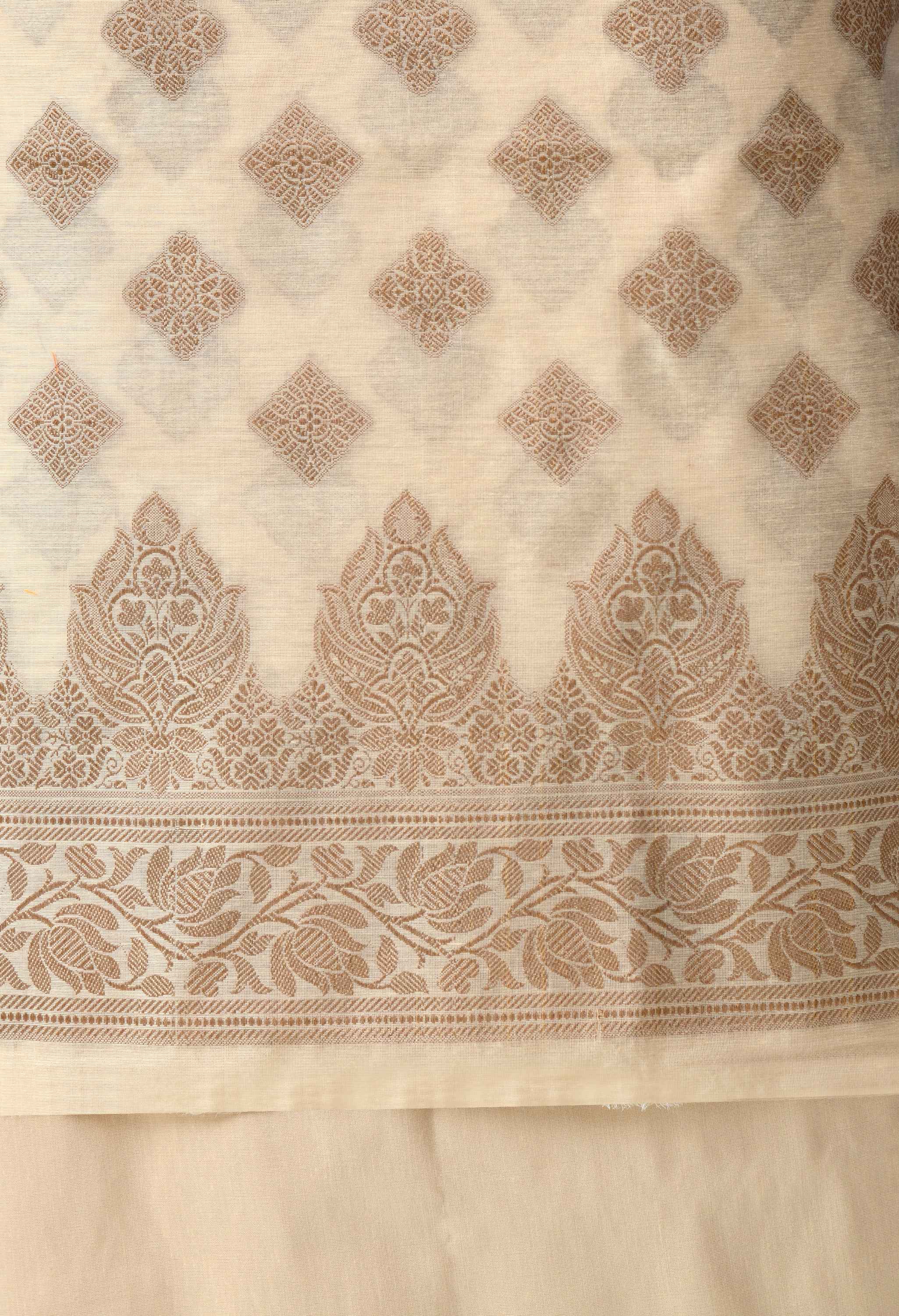 Party wear Chanderi cotton suit