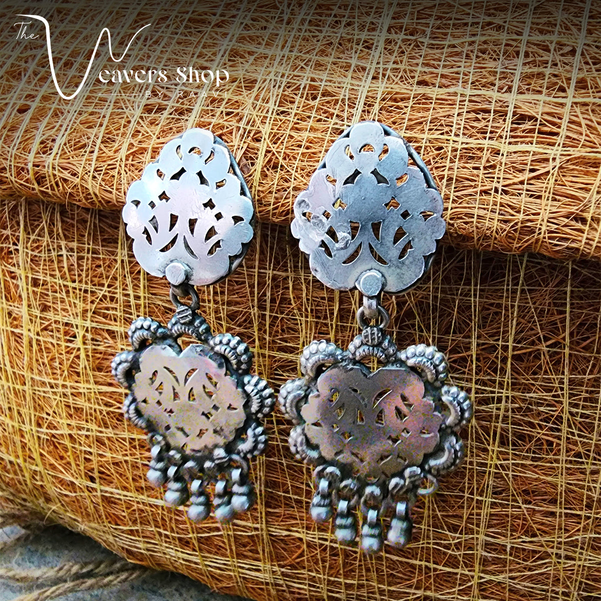 Buy Pure Silver Earring and Jhumaki