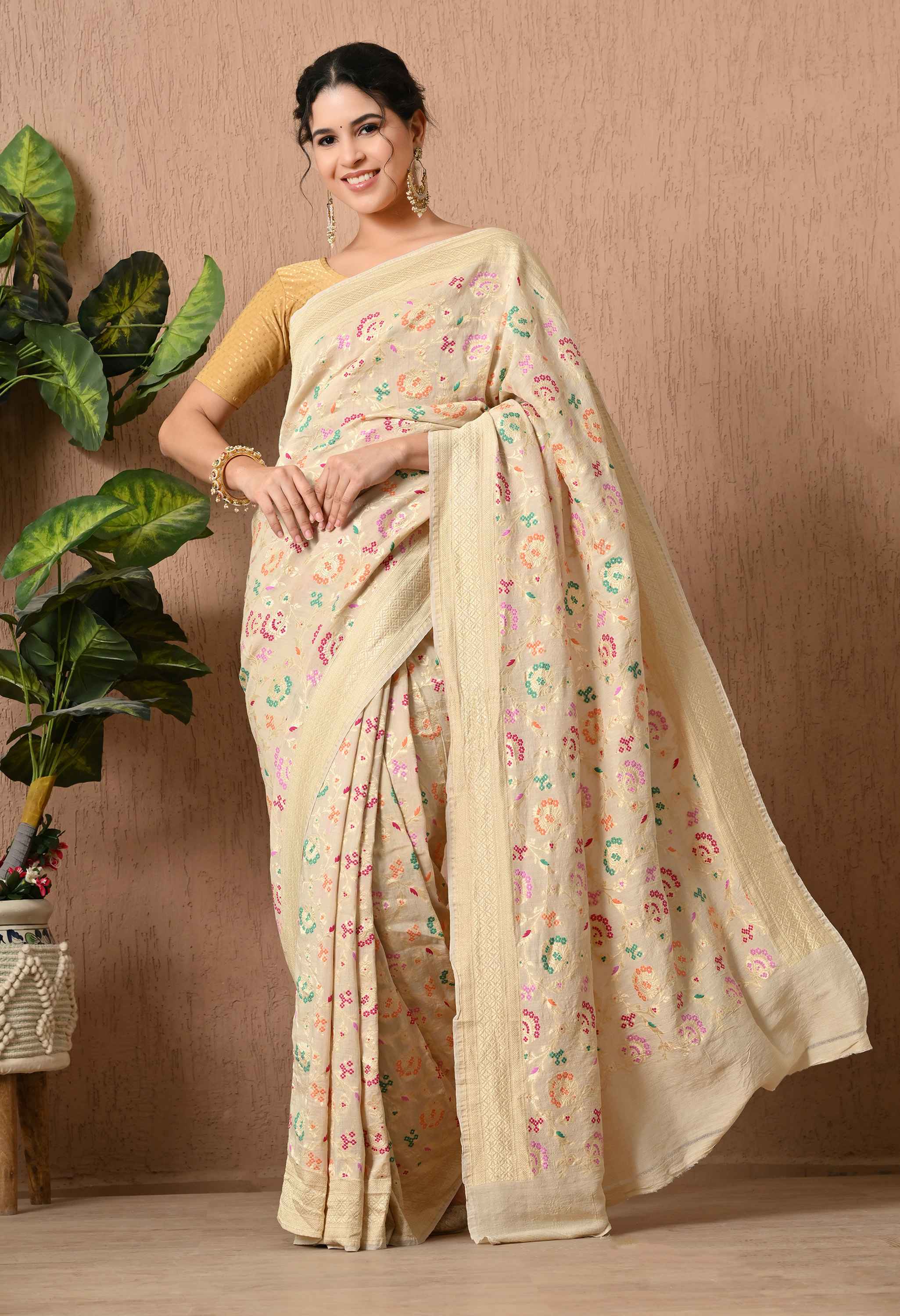 Buy Raksha Bandhan saree online in India