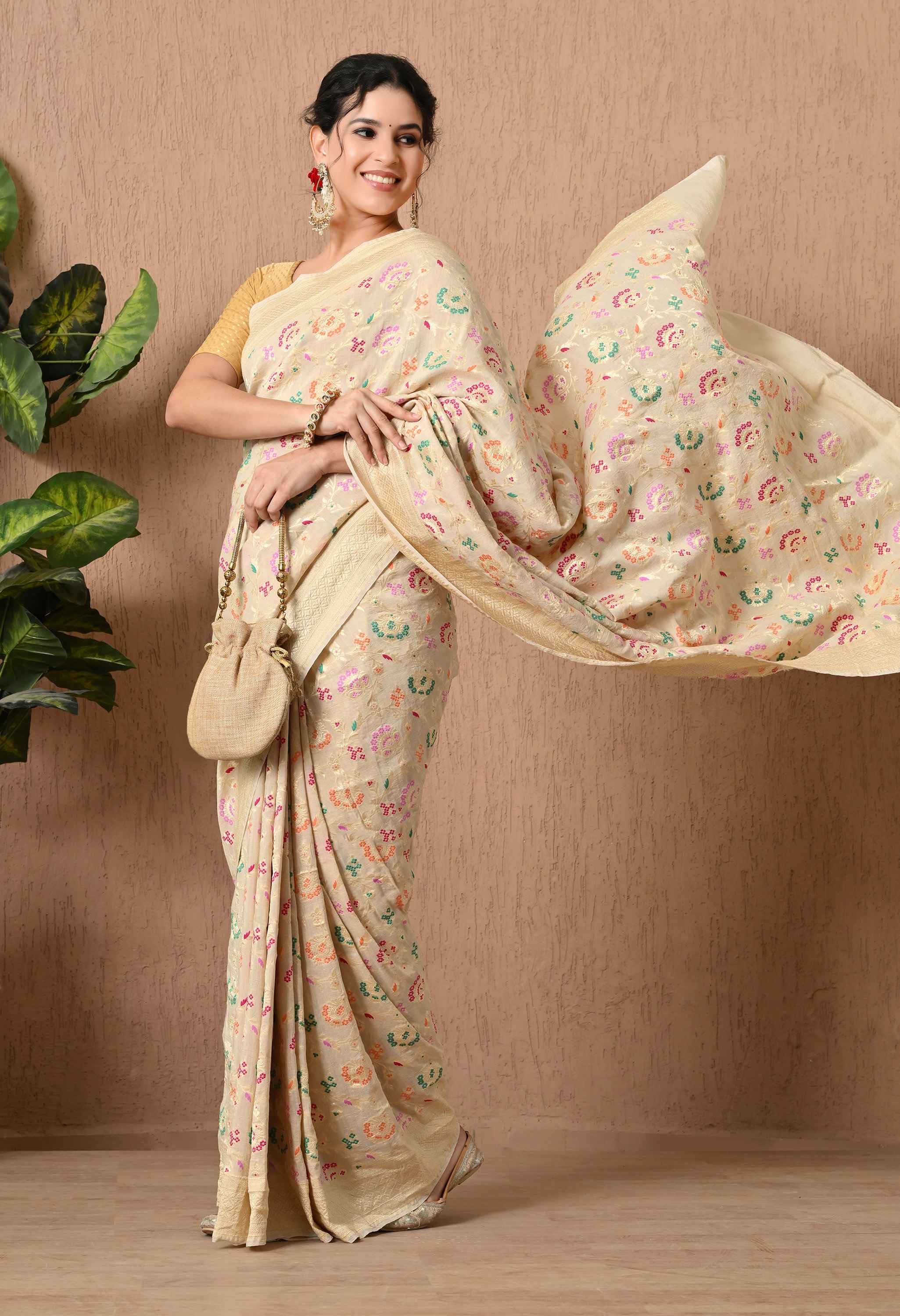 Handloom sarees for Rakhi