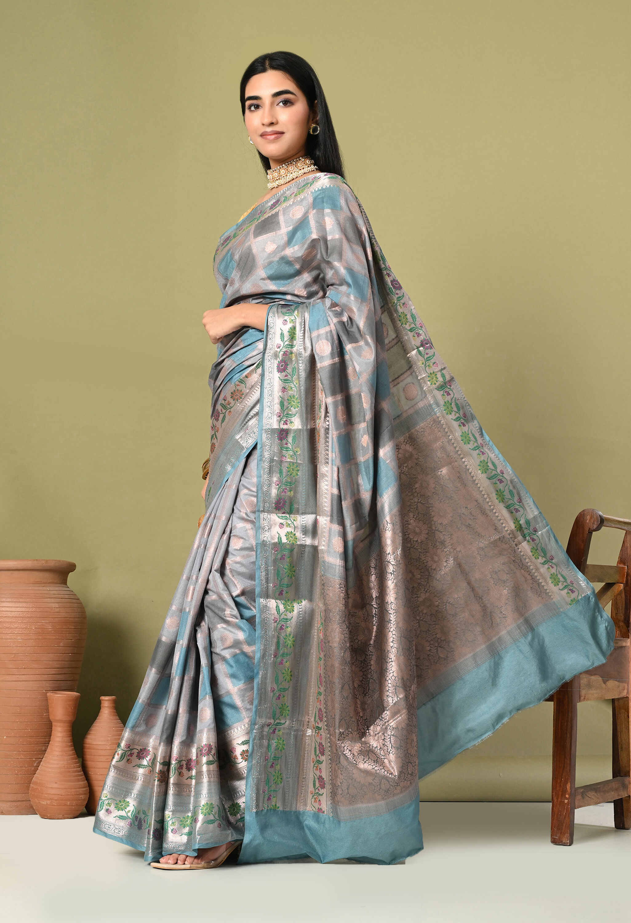 Rangkat Silk Banarasi Saree