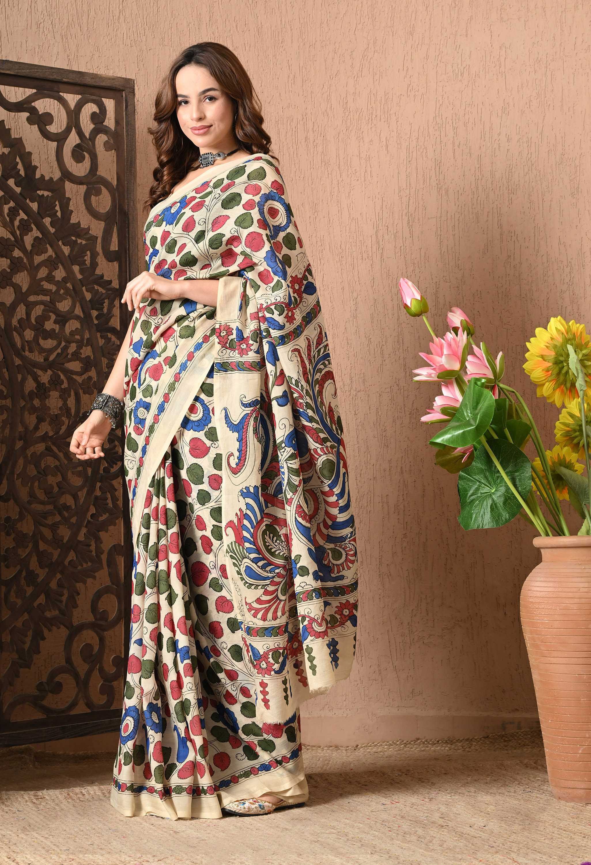 Traditional Cotton Silk Saree