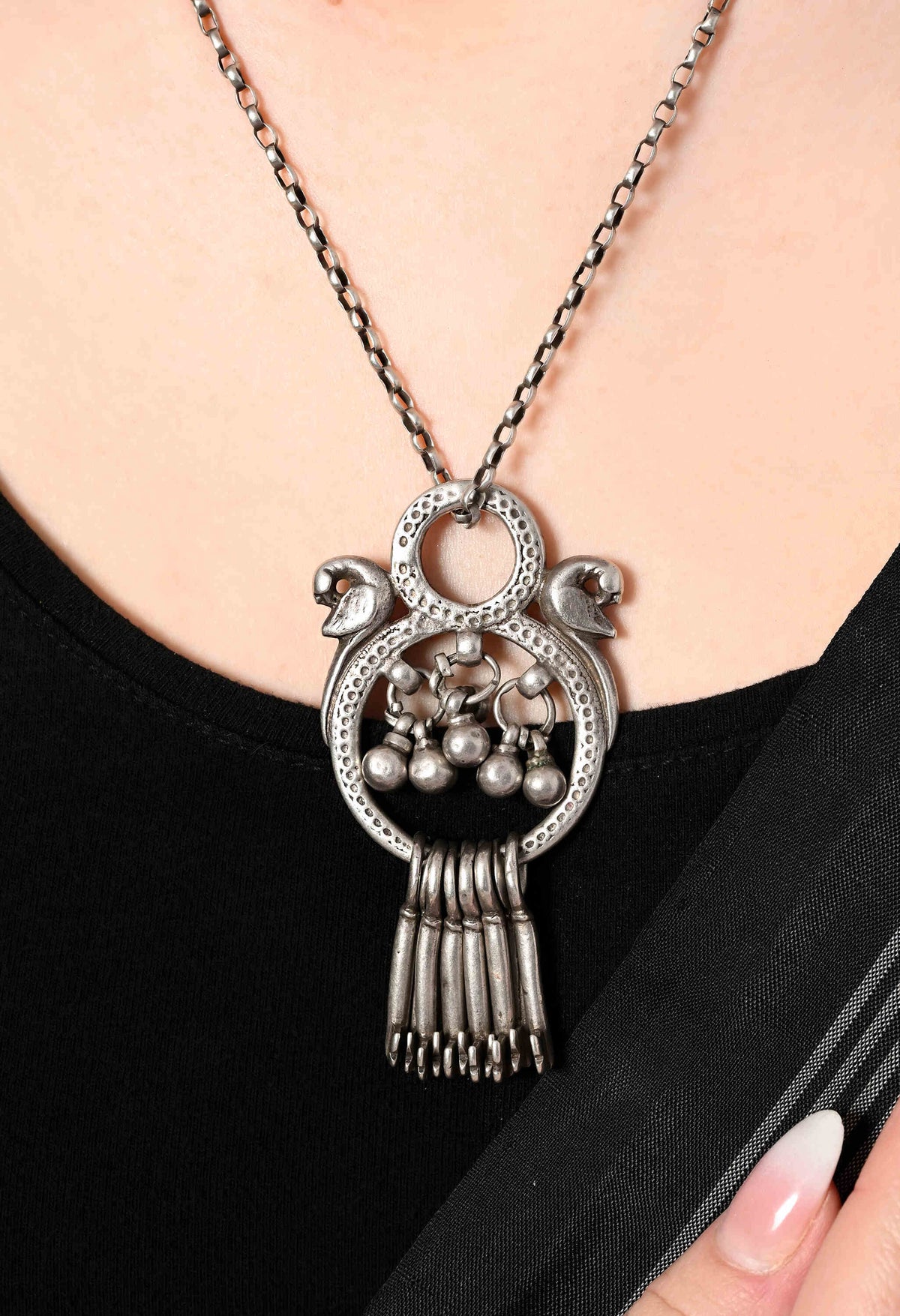 Rakhi Silver Pendant For Sister | Best Offers | COD Buy Now