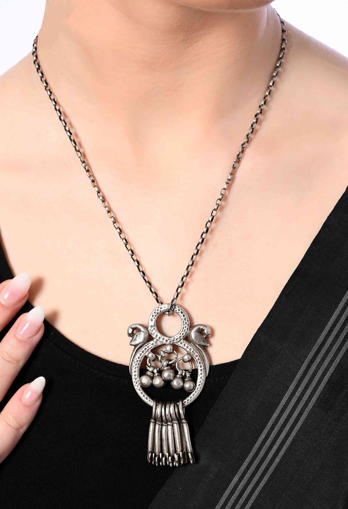 Rakhi Silver Pendant For Sister | Best Offers | COD Buy Now
