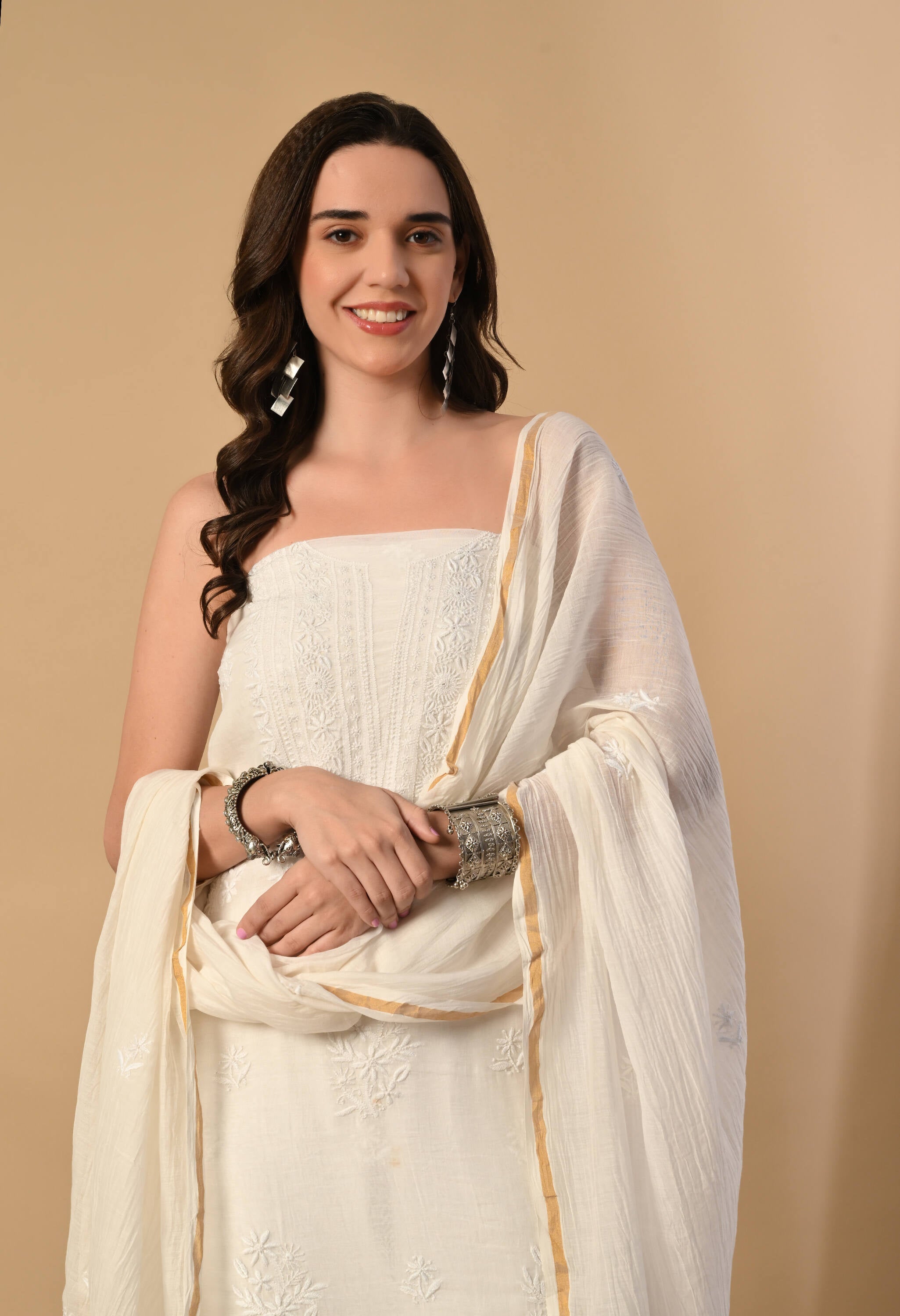 Pure Chanderi Cotton salwar Suits