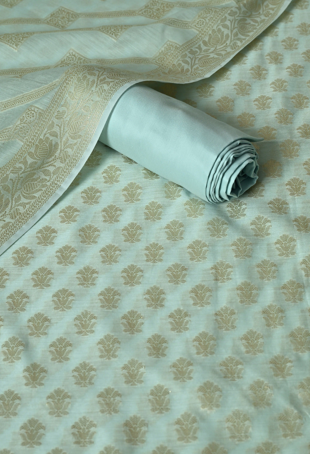 Buy Chanderi cotton suit set online