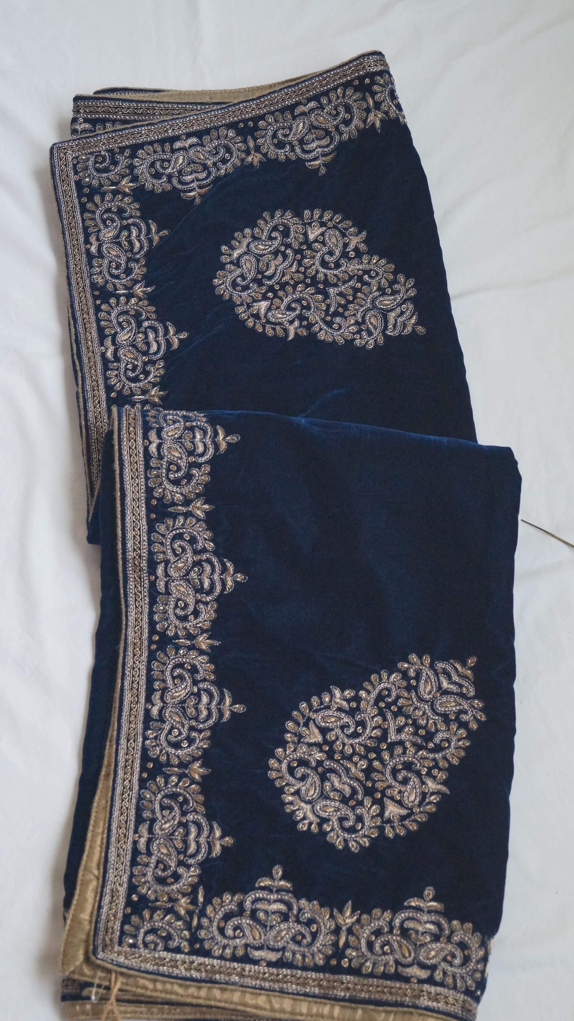 Handmade Velvet Shawl