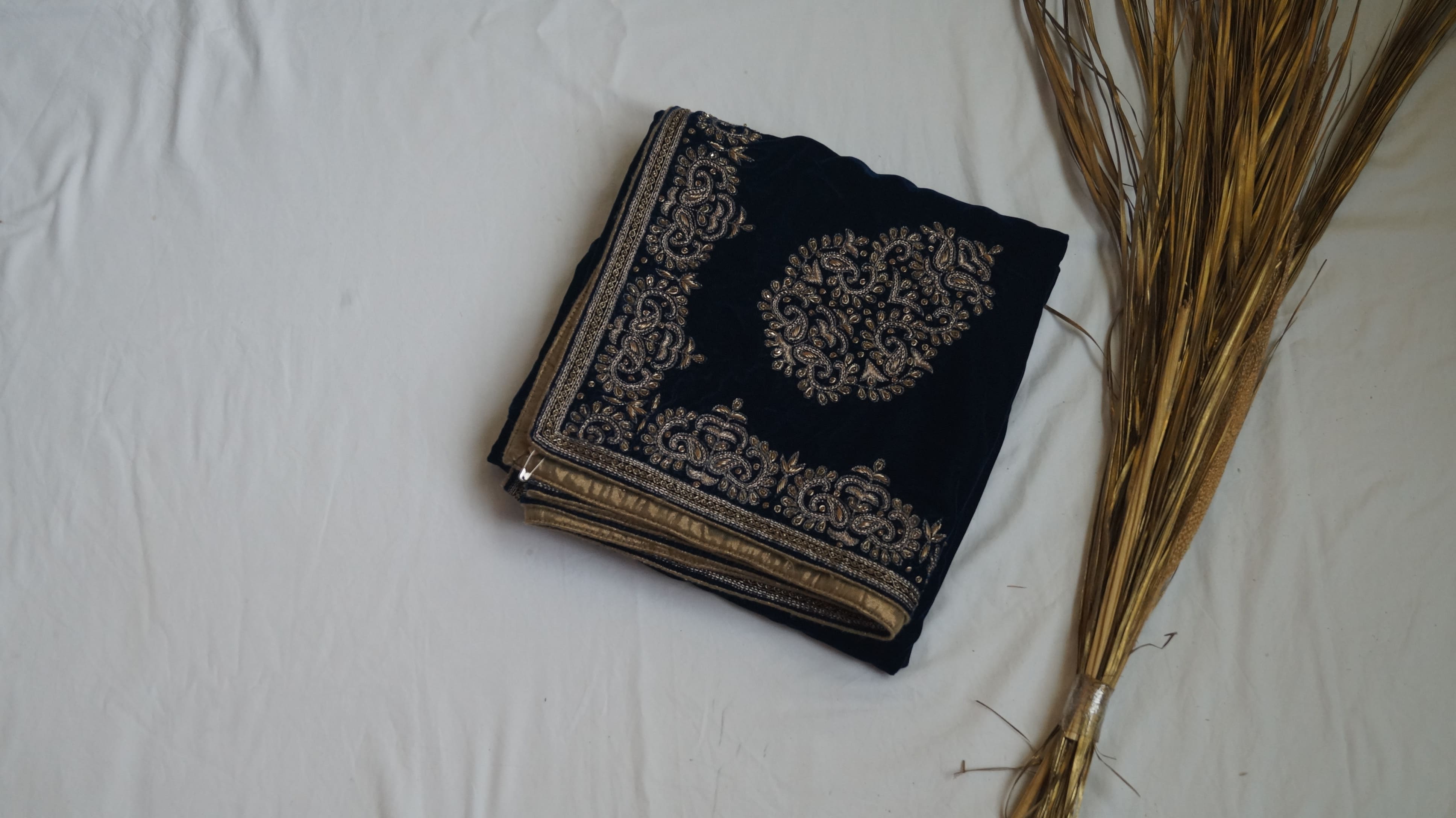 Handmade Velvet Shawl