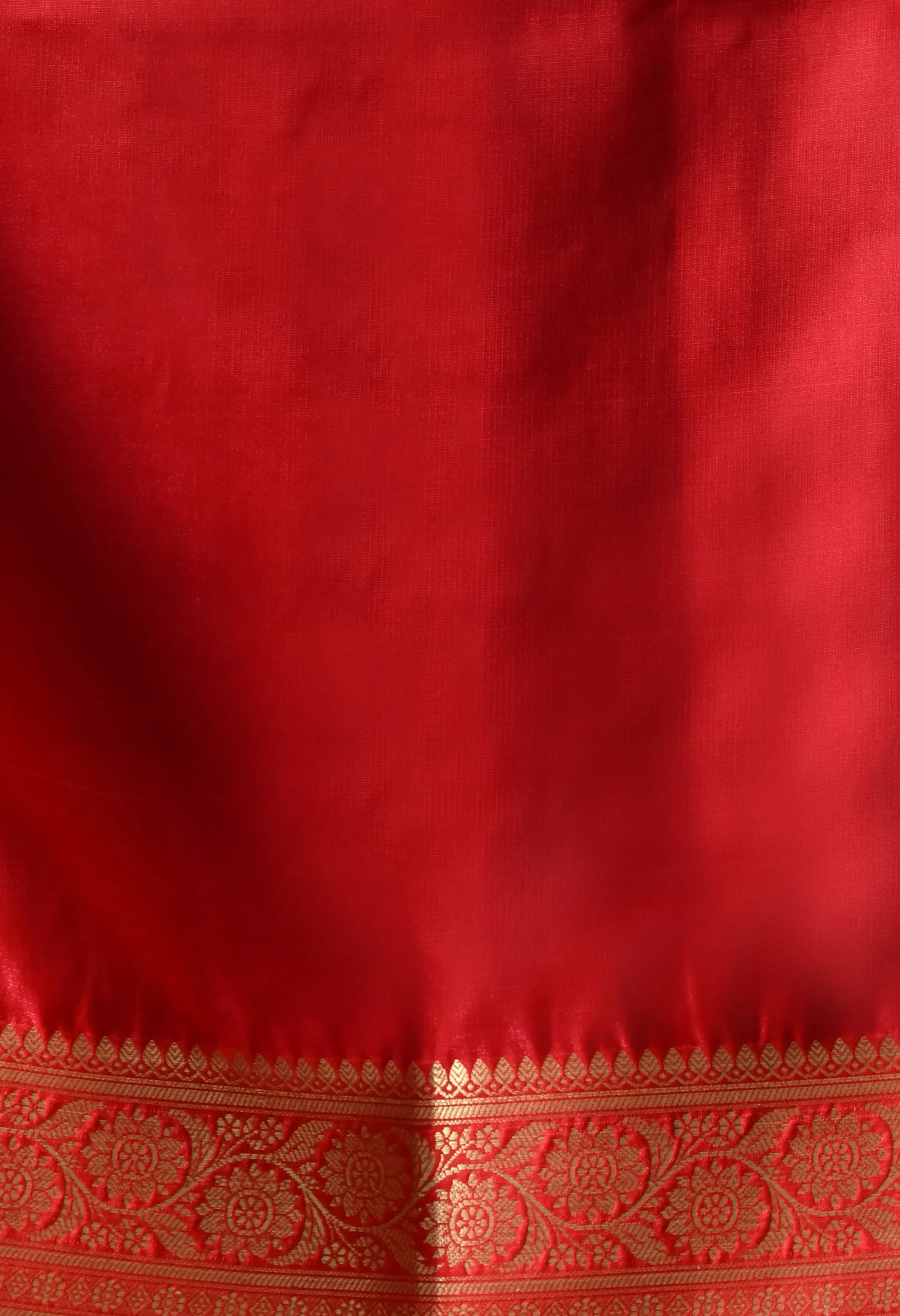 Royal Blue & Gold-Toned Woven Design Silk Blend Banarasi Saree