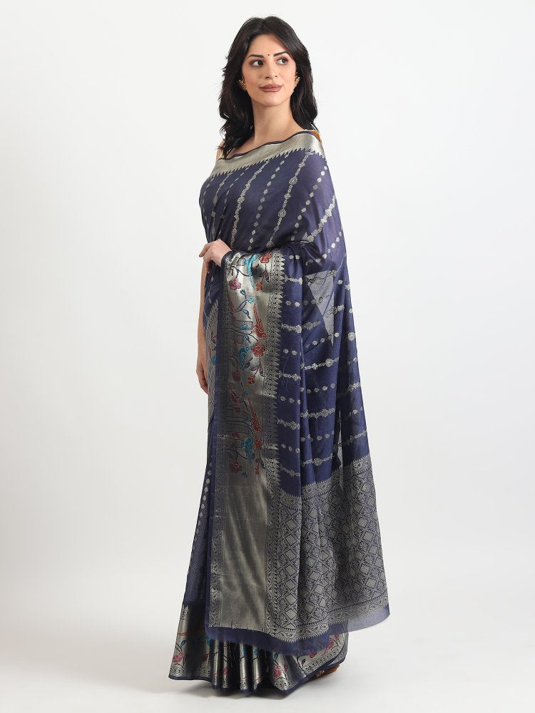 Designer Banarasi silk saree