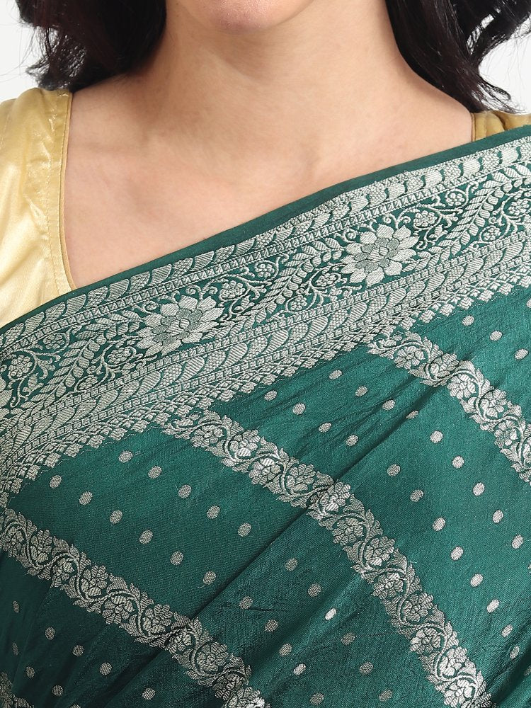 Designer Banarasi silk saree