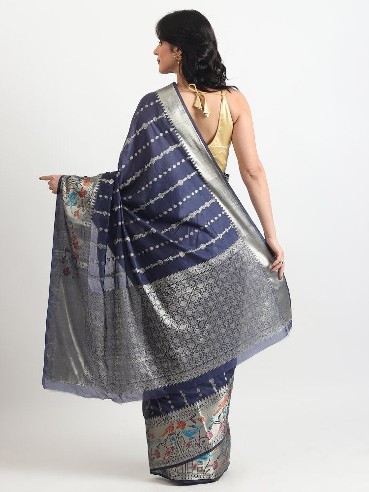 Designer Banarasi silk saree