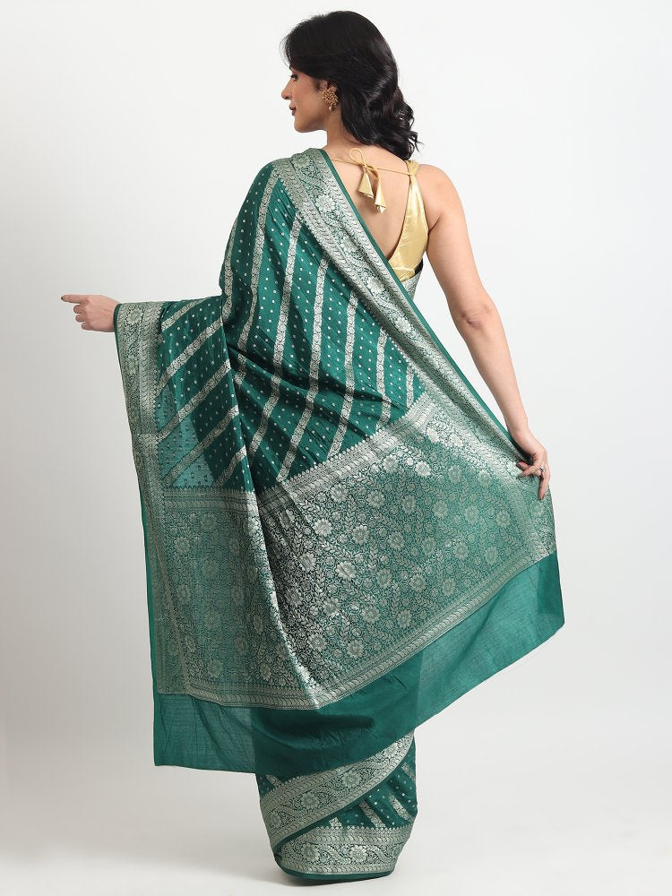 Designer Banarasi silk saree