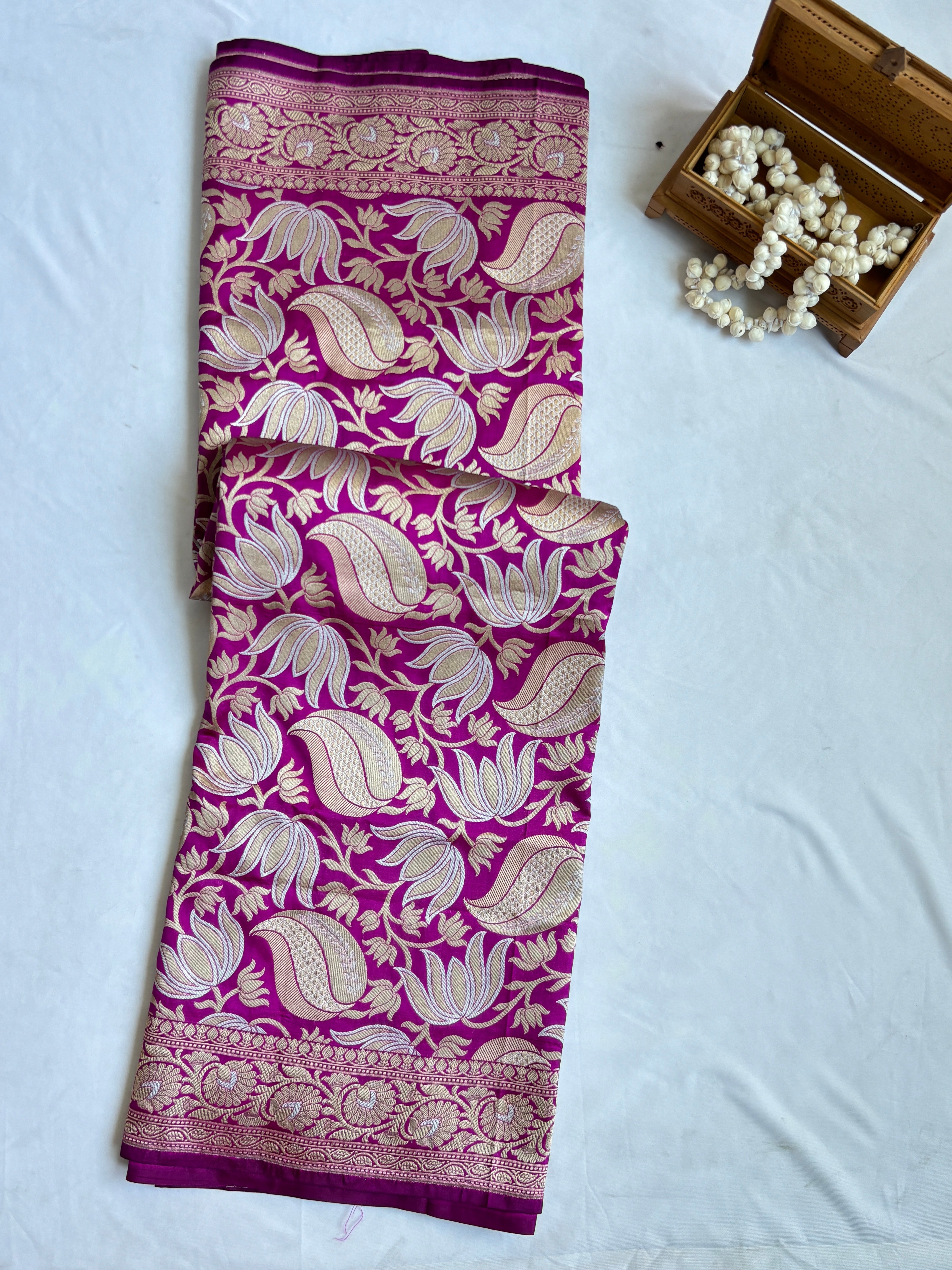 Designer Katan silk saree