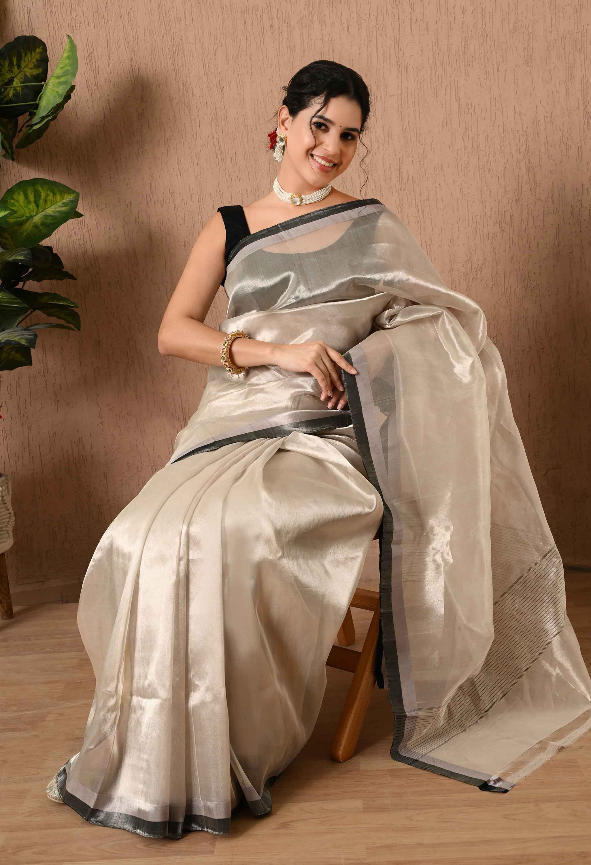 Designer Tissue Silk Saree