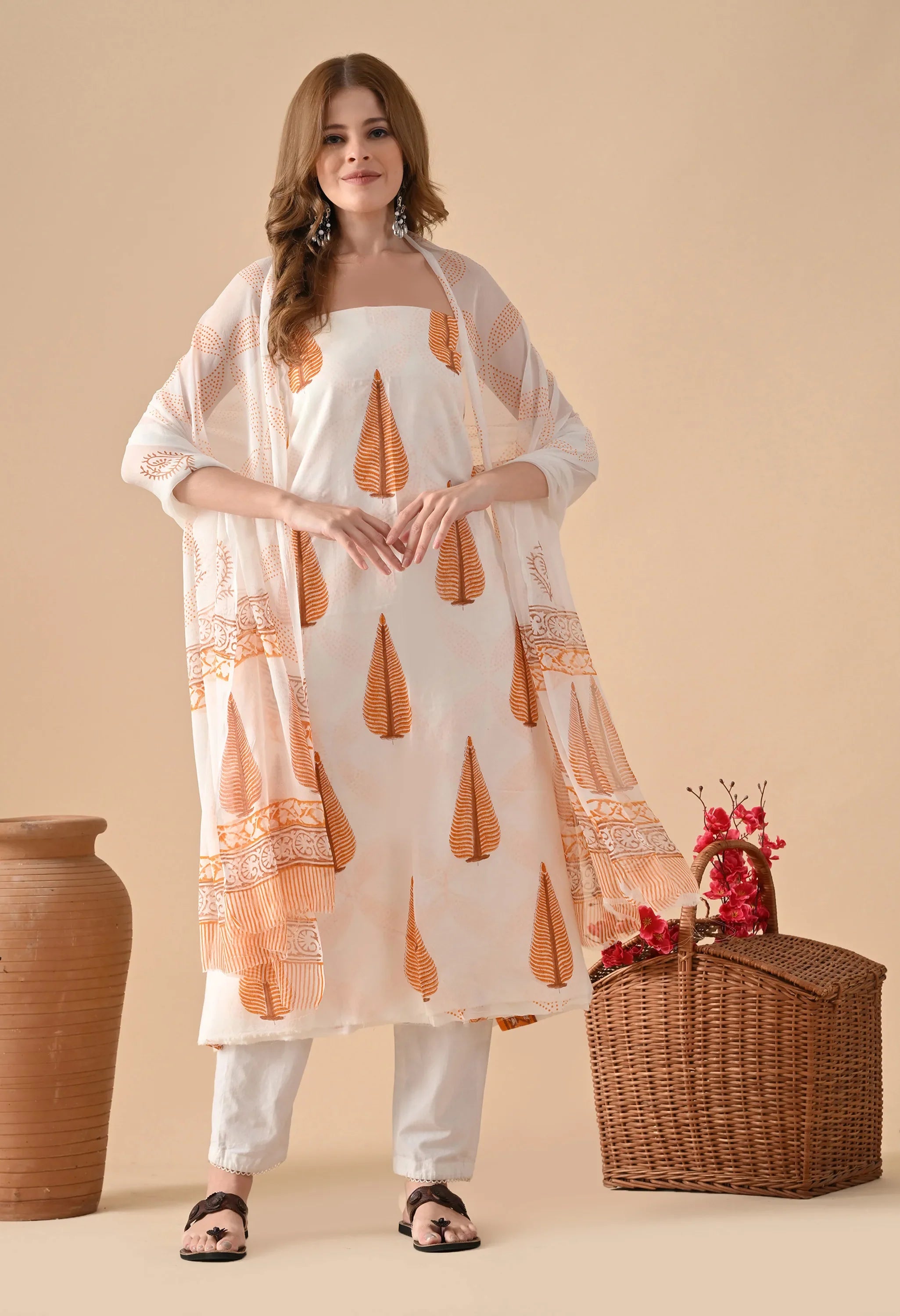 Cotton salwar suits for festive season