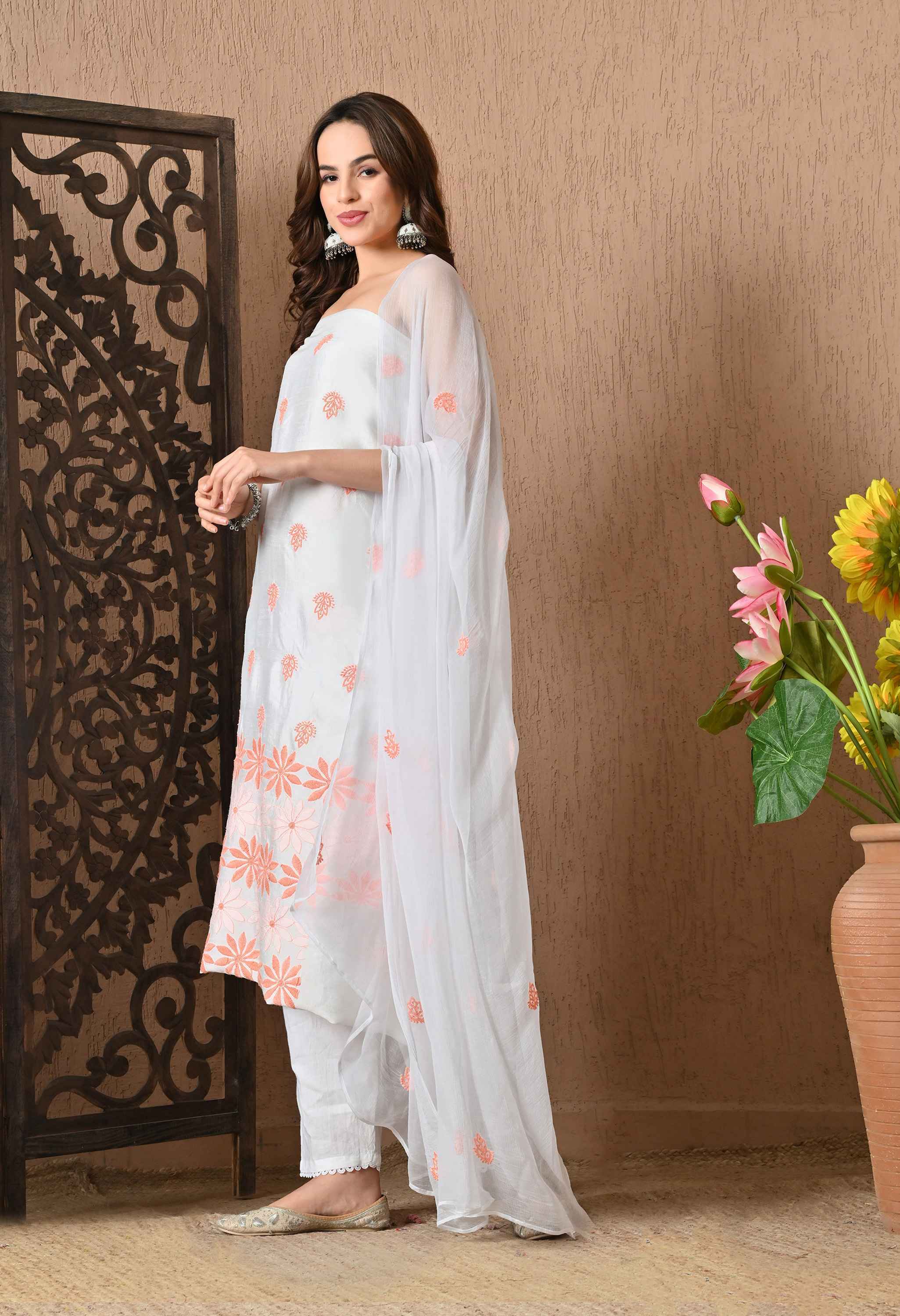 Dola Silk Suit Set Women