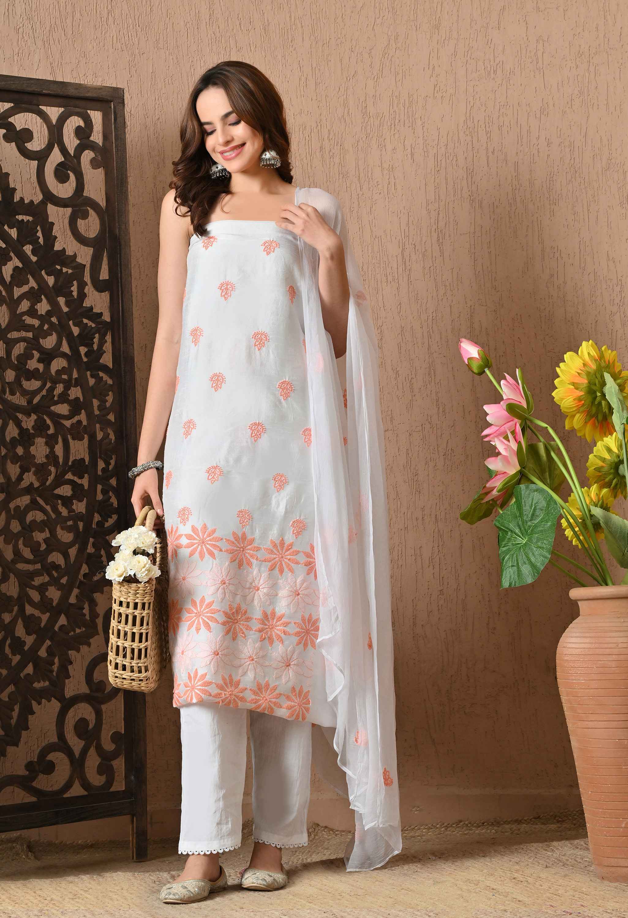 Dola Silk Suit Set Women