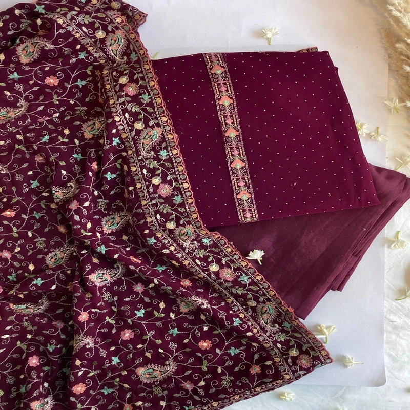 Georgette salwar kameez set