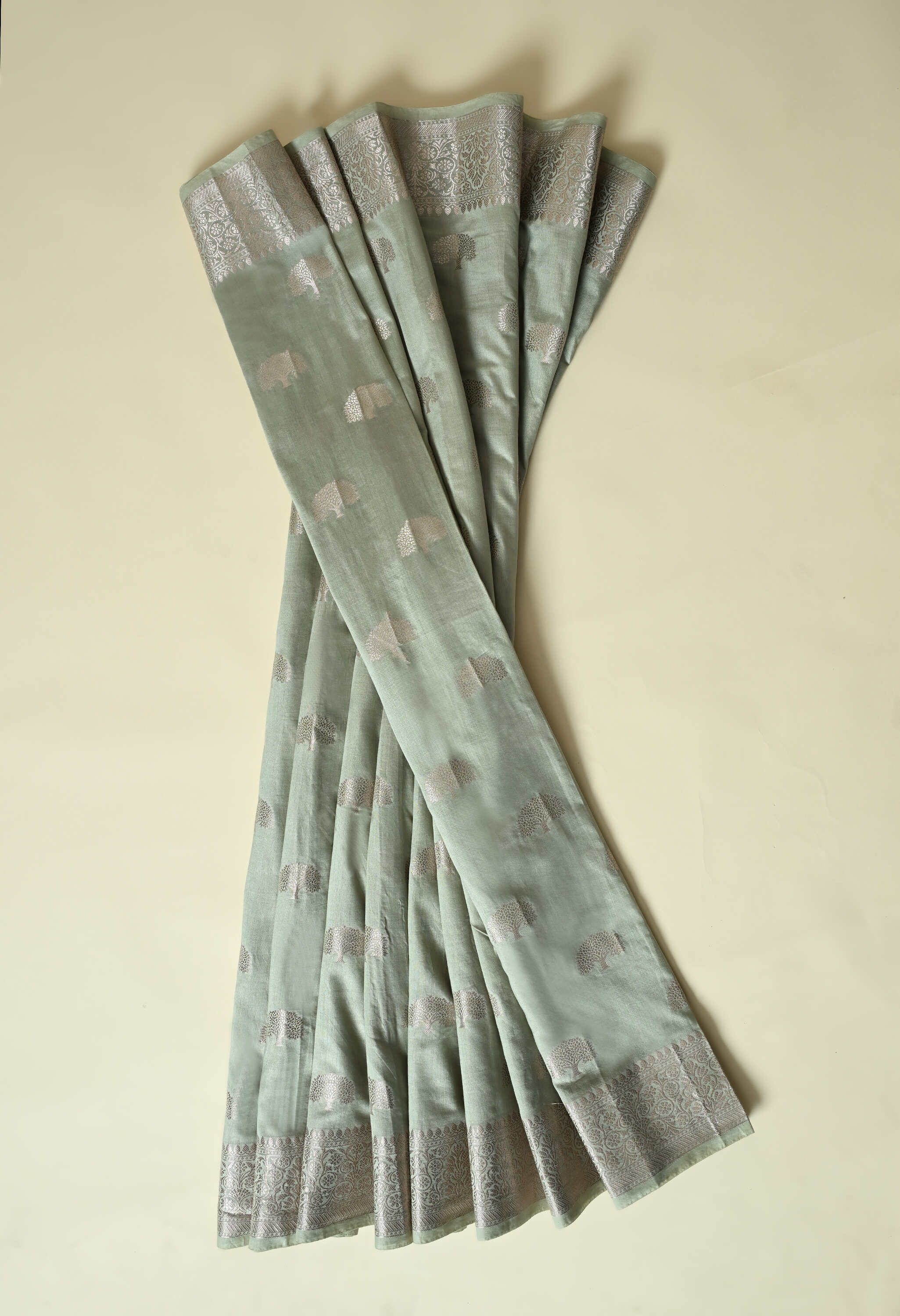 Festive blue silk Sarees