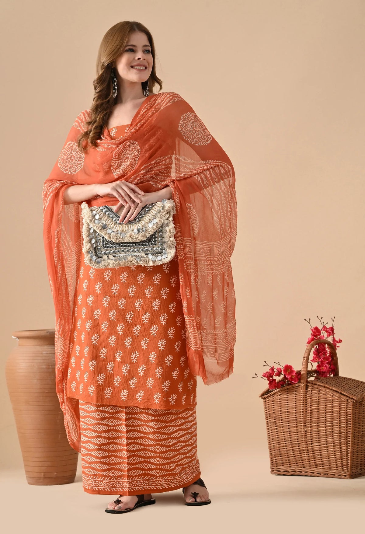 Cotton salwar suits for festive season
