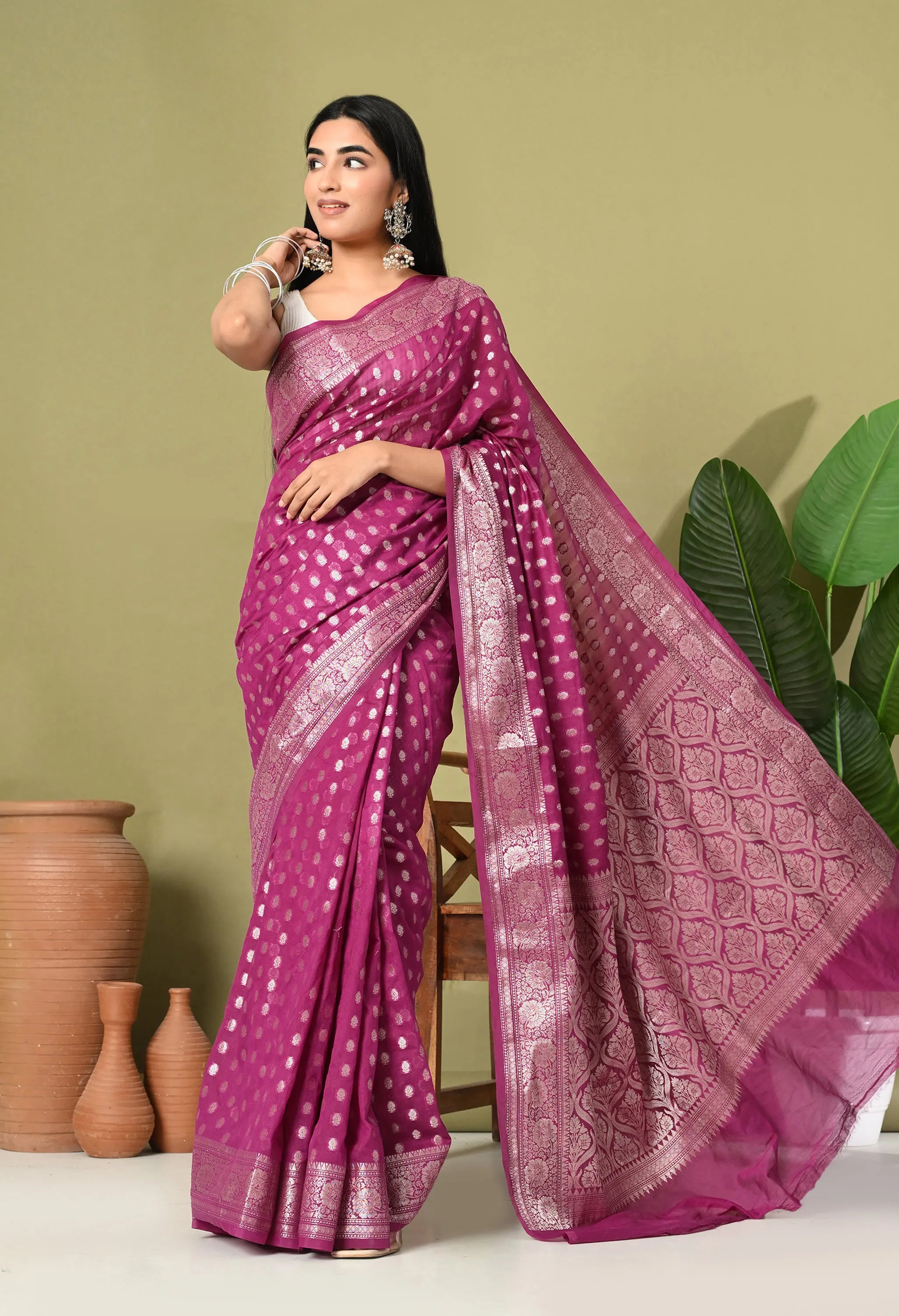 banarasi silk saree