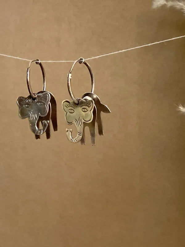 Pure silver earrings online India