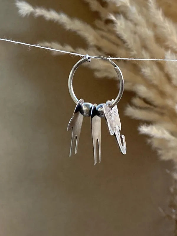 Pure silver earrings online India