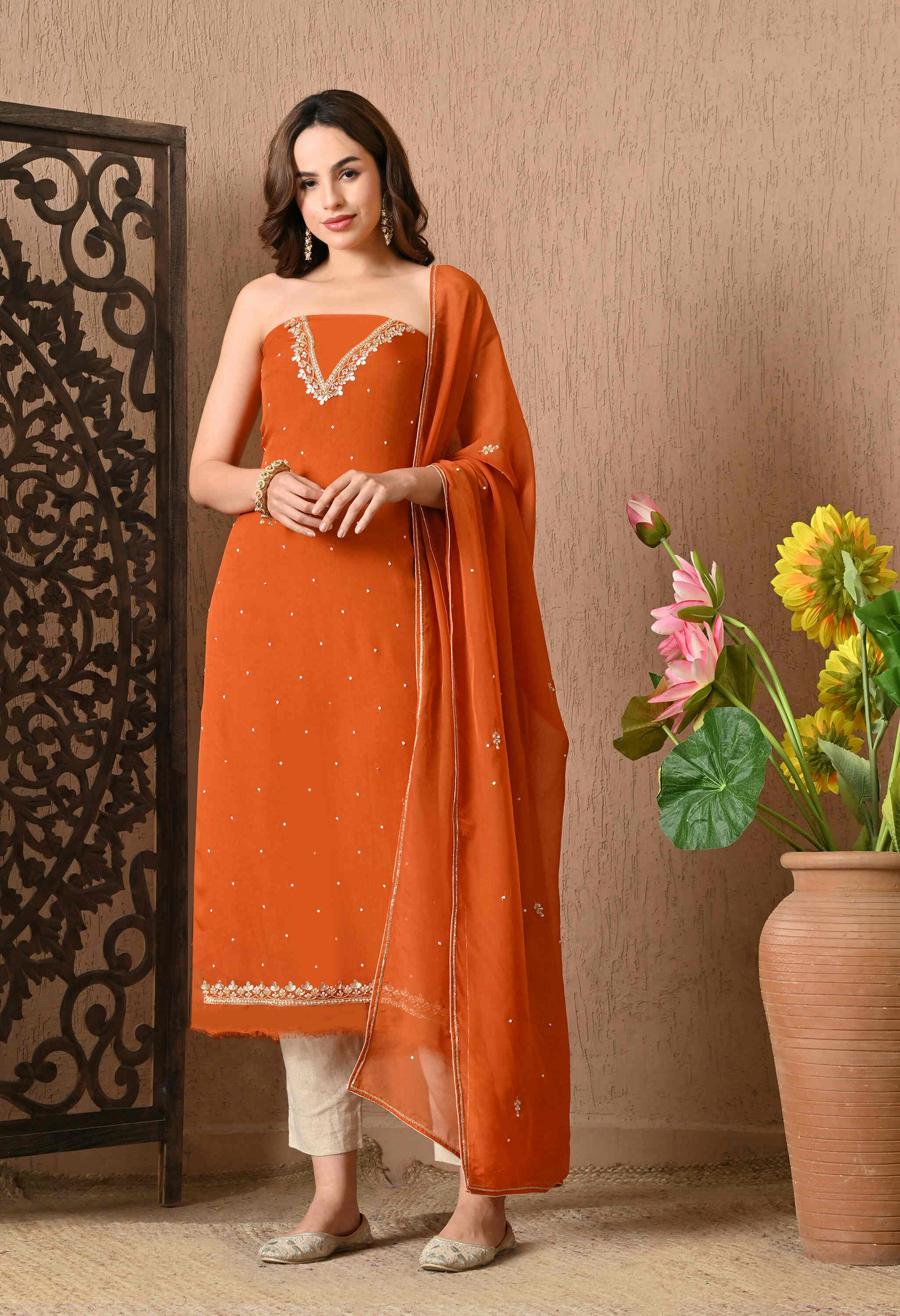 Georgette Salwar and Suits online India