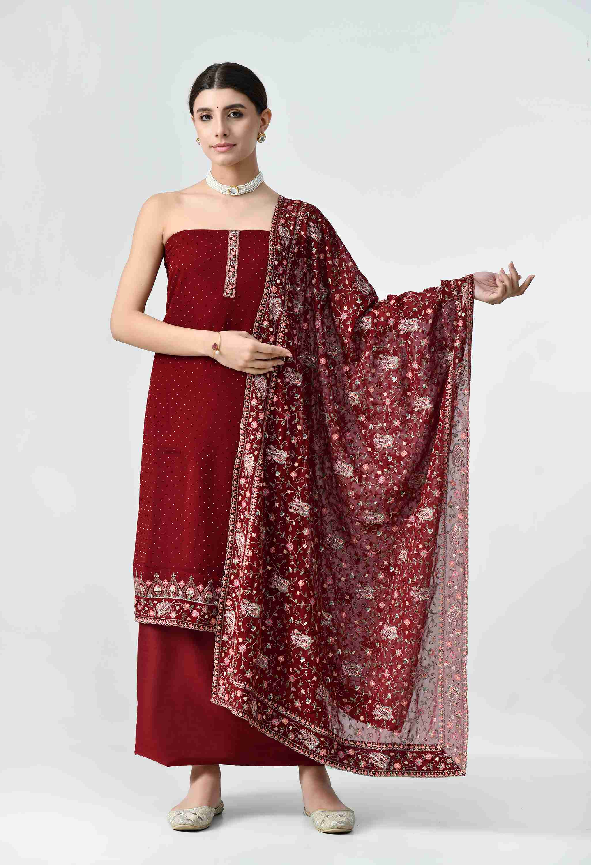 Georgette salwar kameez set