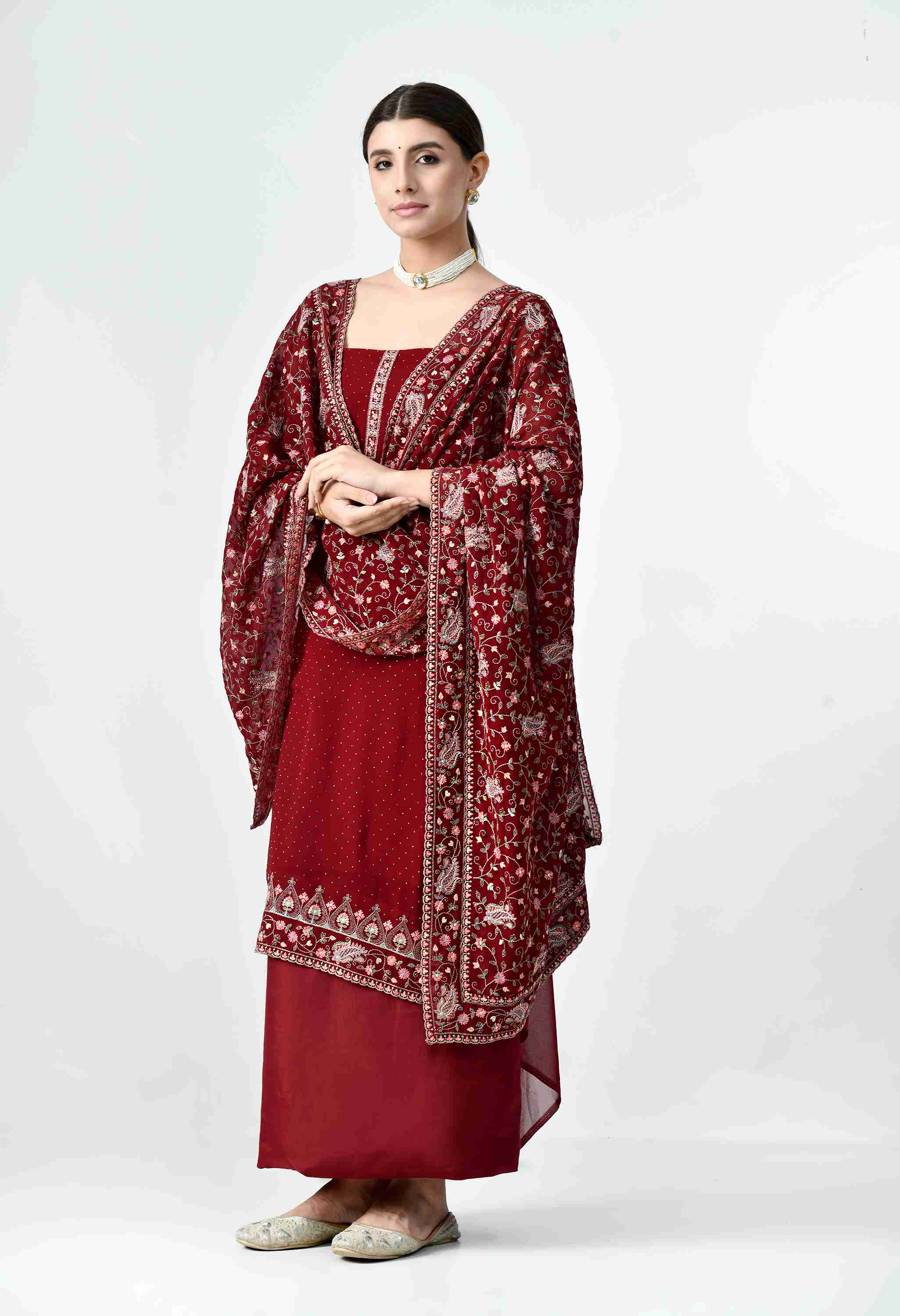 Georgette salwar kameez set