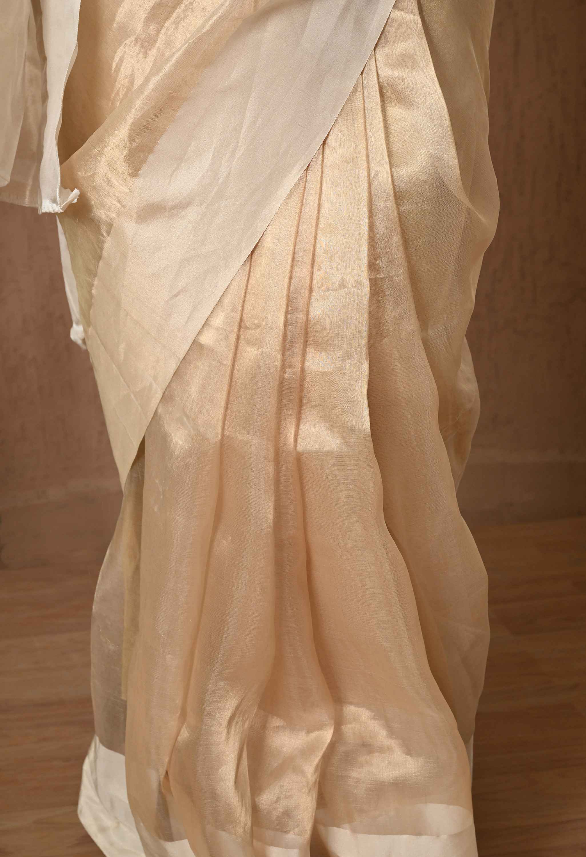 Golden Tissue Silk Saree