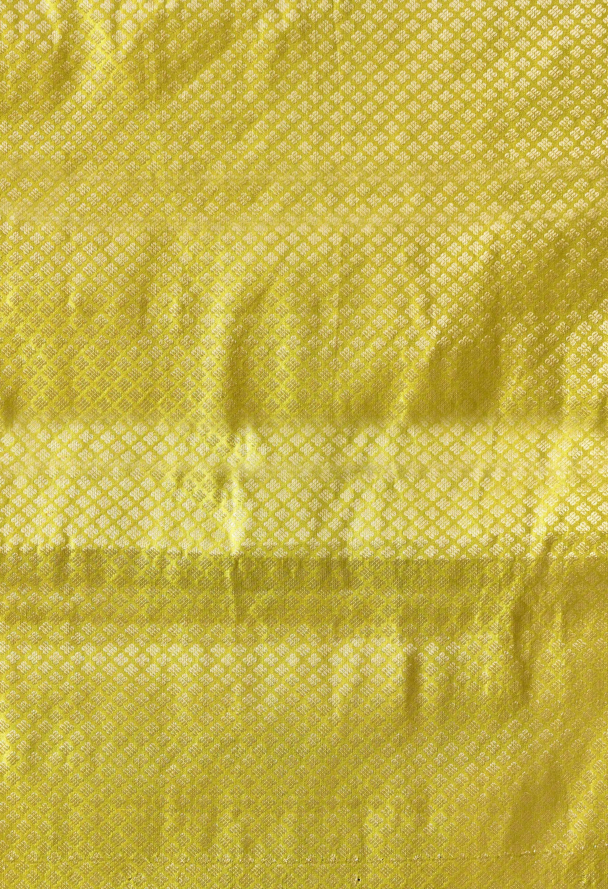 Green Banarasi Silk Saree