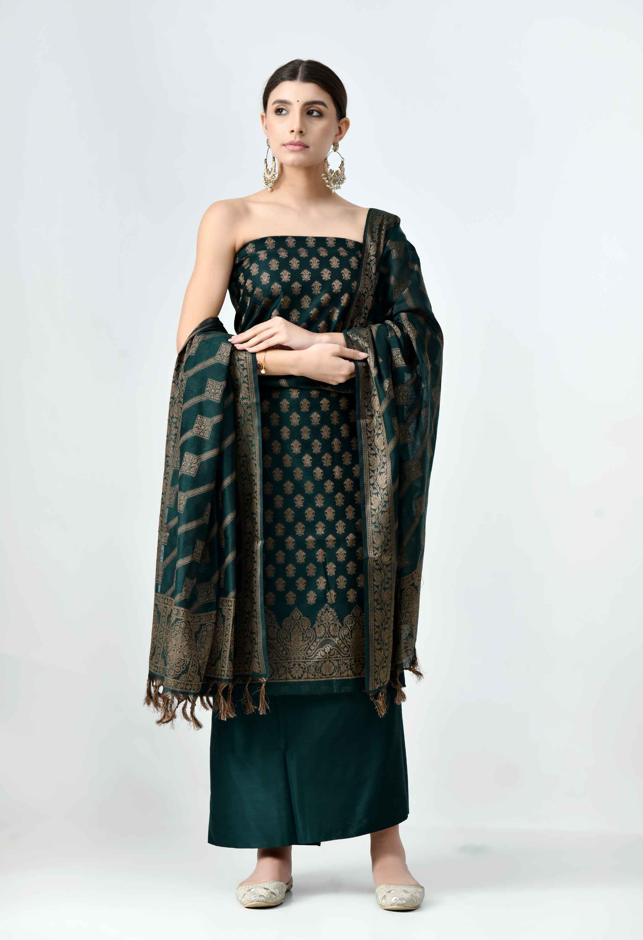 Chanderi Cotton Suit Sets