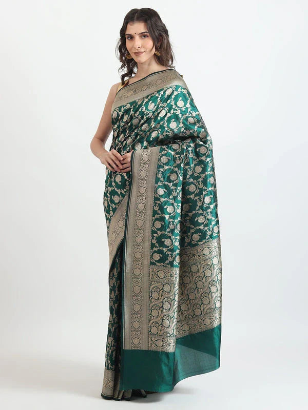 Katan Silk Saree for Festivals