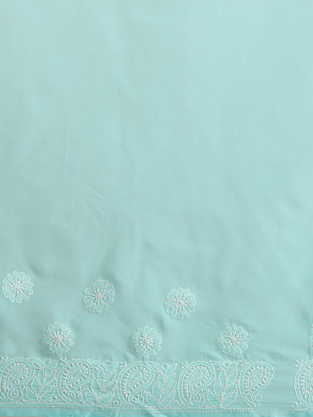 Hand embroidered chikankari saree