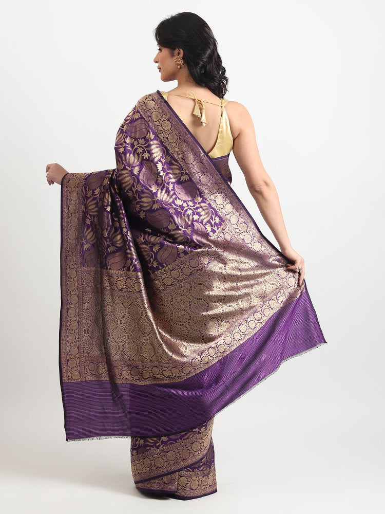 Handloom Katan silk saree