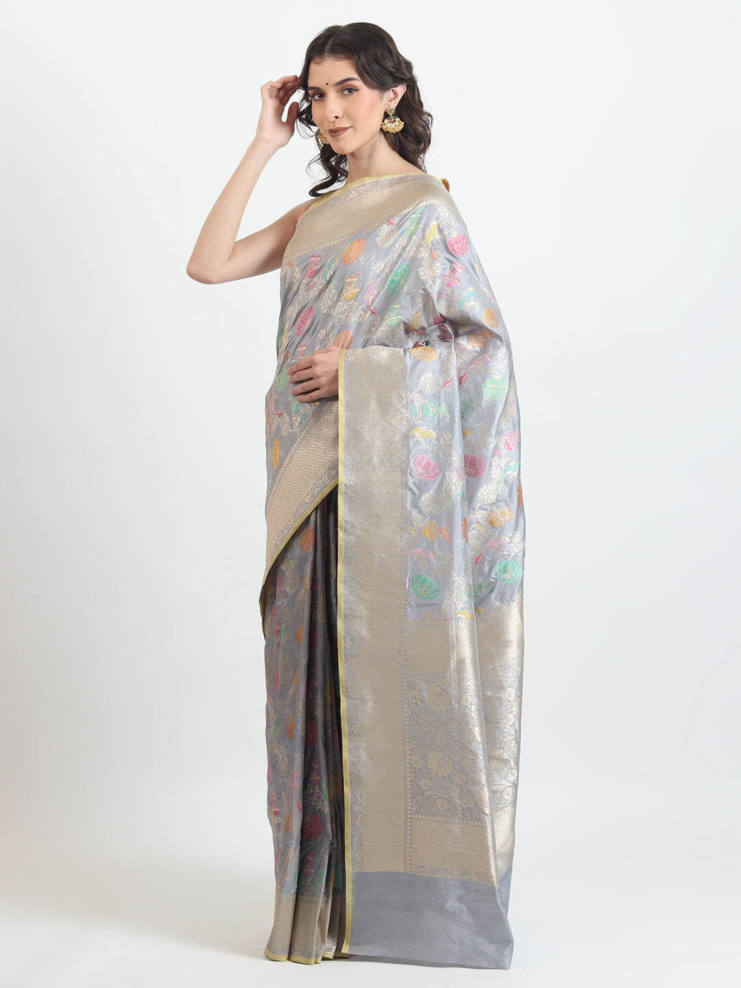 Handloom Katan silk saree