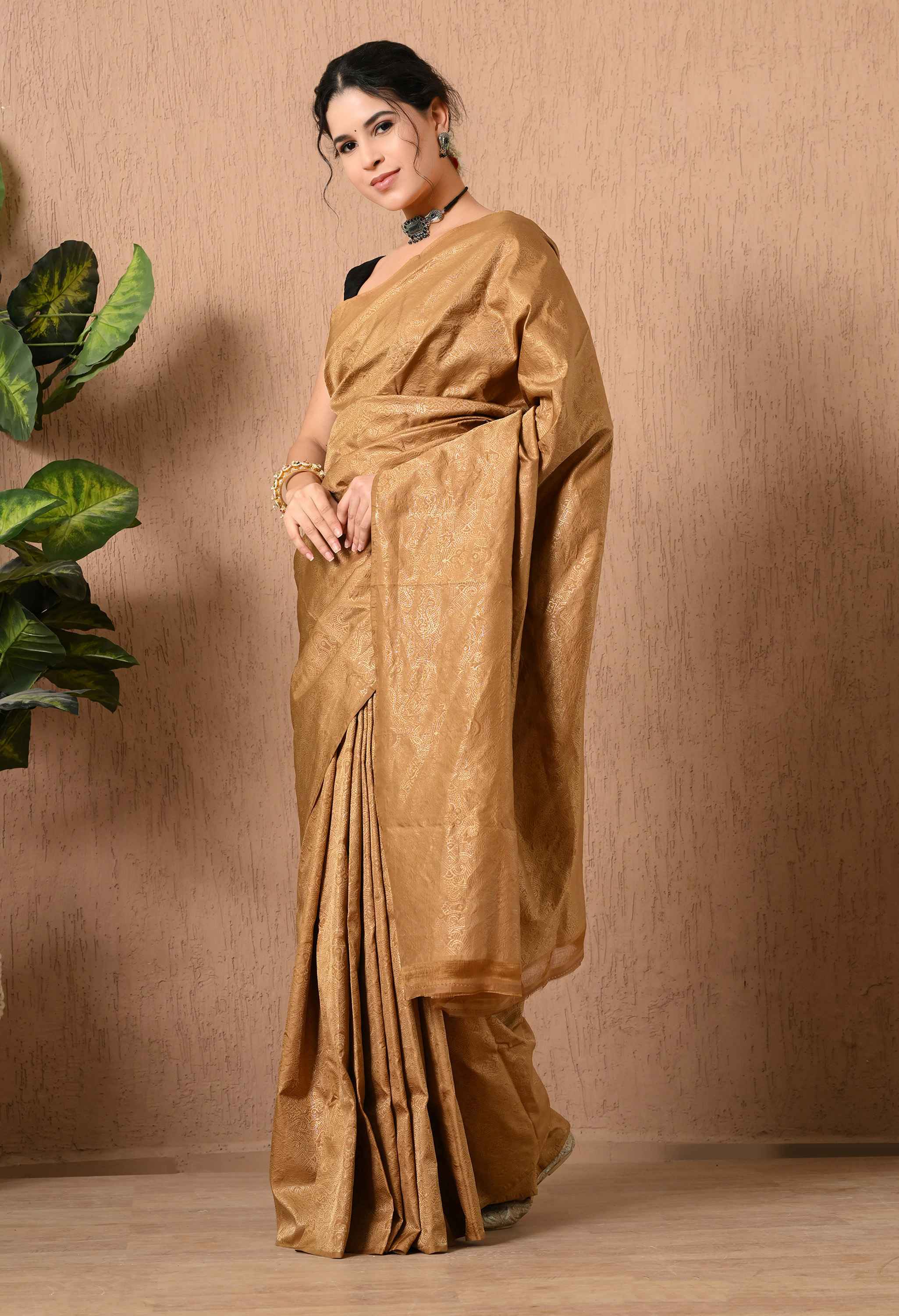 katan silk saree with zari