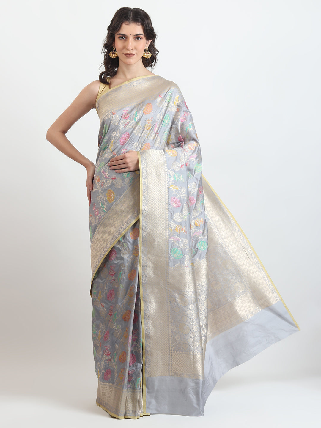 Handloom Katan silk saree