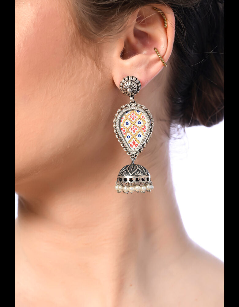 Buy pure silver earrings online