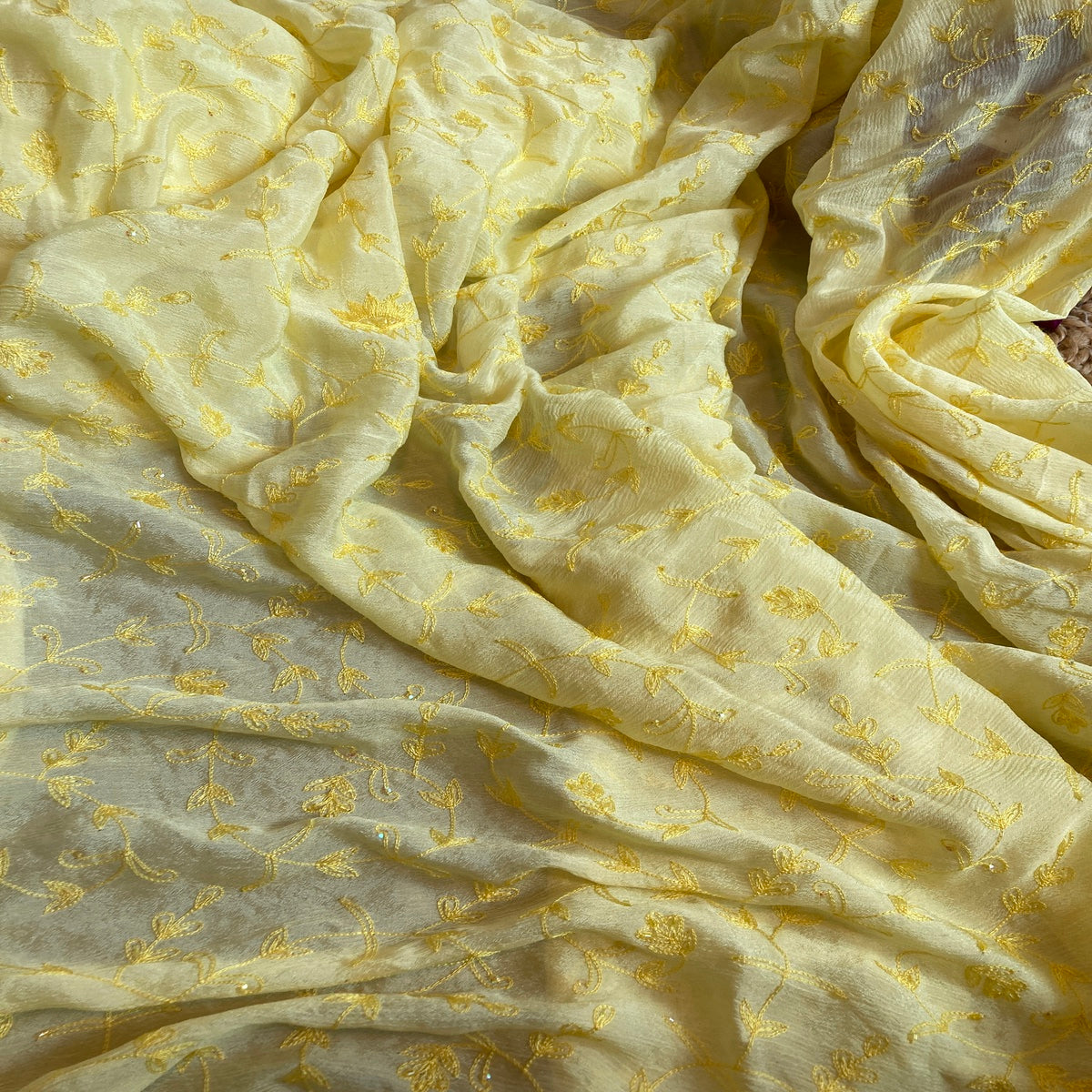 Lightweight chiffon saree