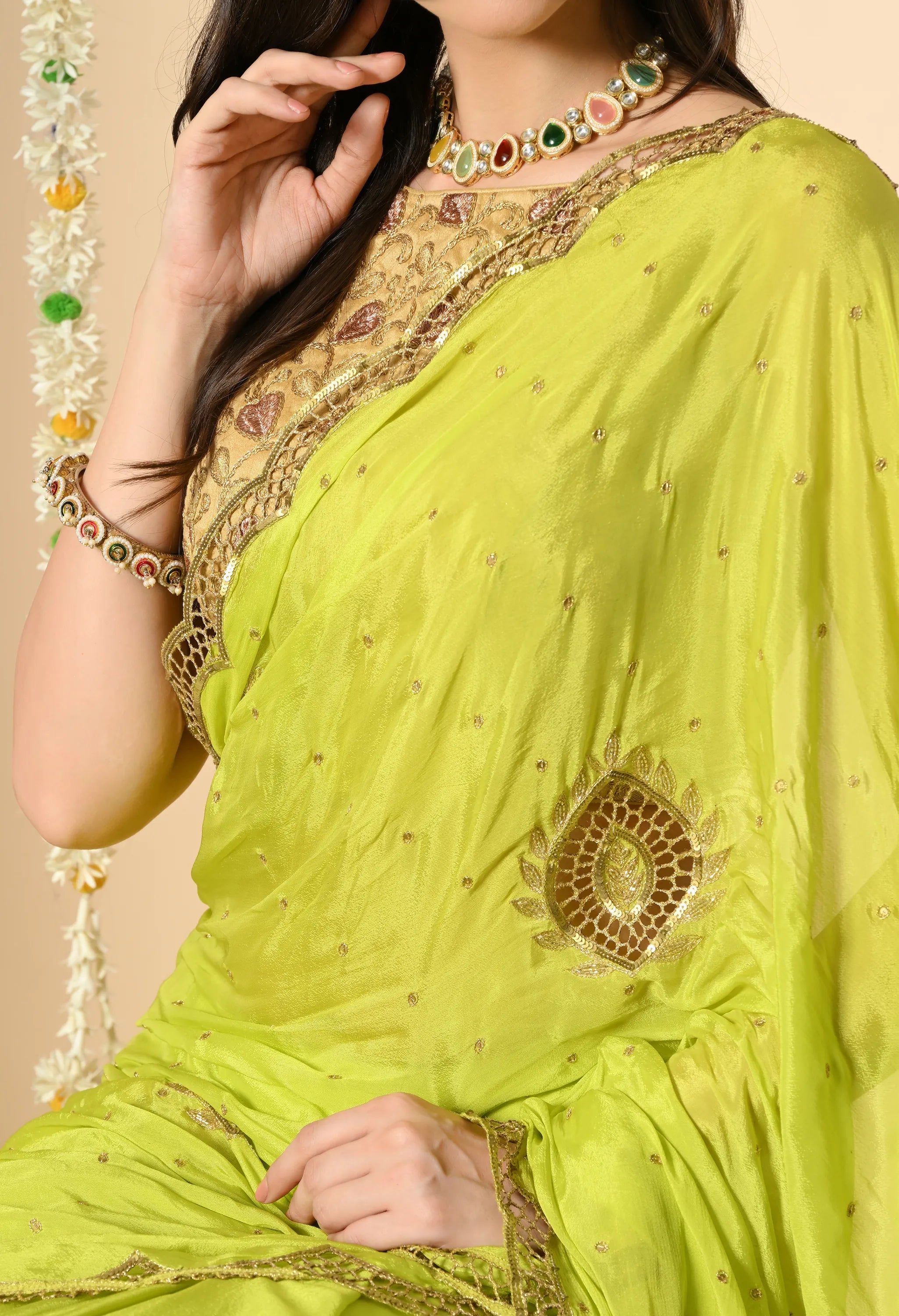 chiffon saree